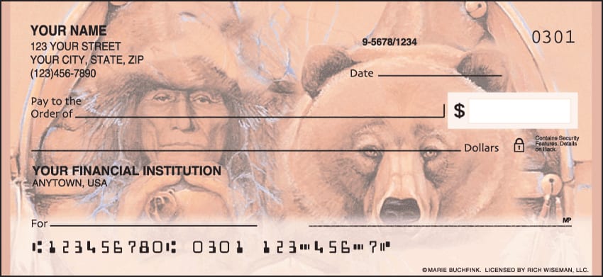 American Indians Checks - click to view larger image