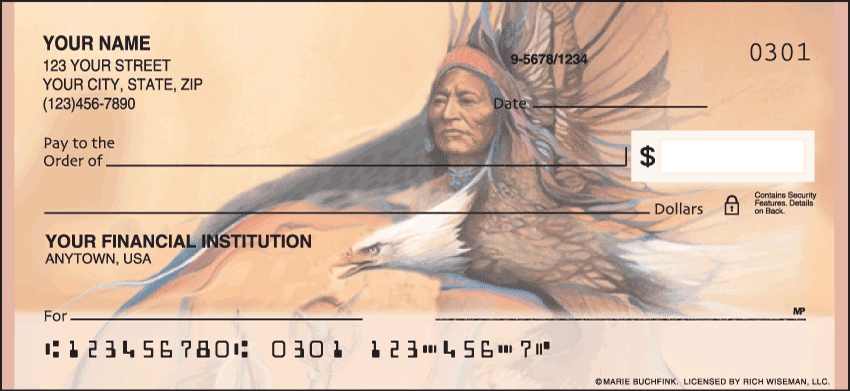 american indians checks - click to preview