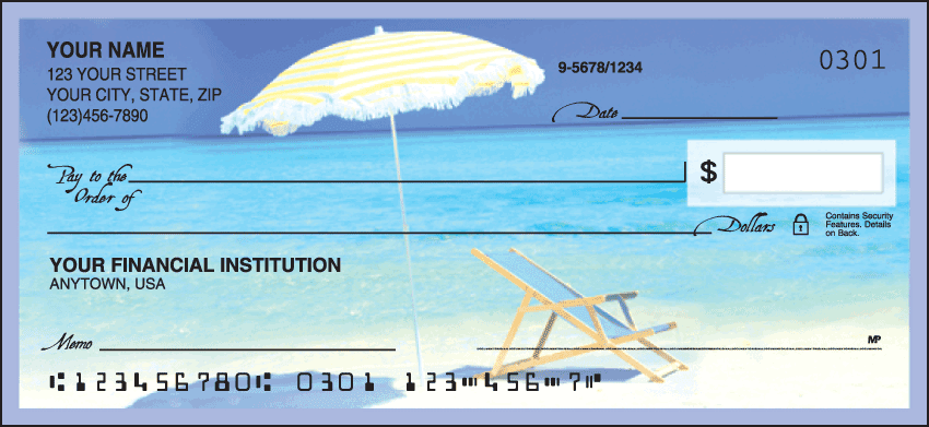 island paradise checks - click to preview