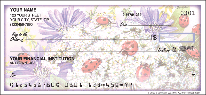 ladybugs checks - click to preview