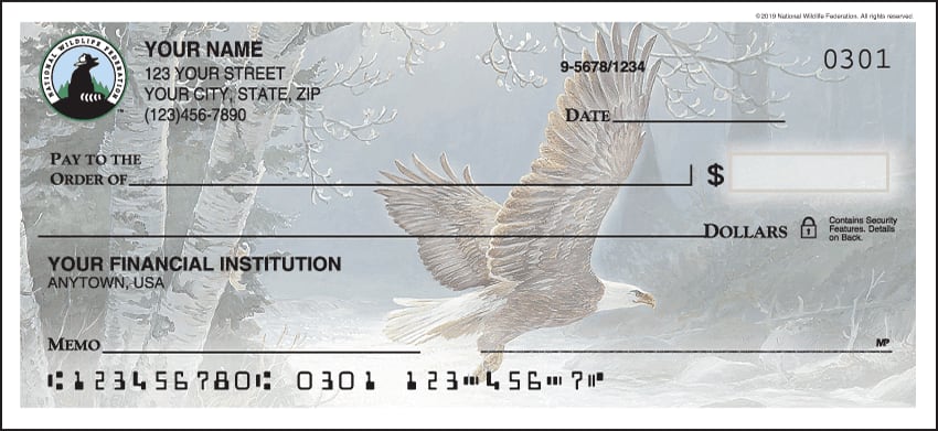 national wildlife federation eagles checks - click to preview