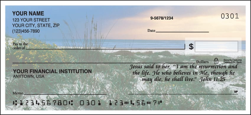 scenic bible verses checks - click to preview