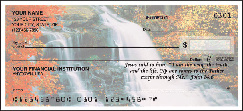 scenic bible verses checks - click to preview