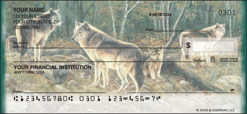 Enlarged view of wolves checks