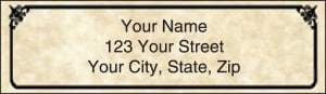 Antique Address Labels – click to view product detail page