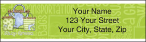 Green Living Address Labels – click to view product detail page