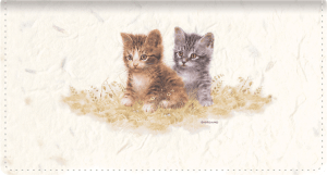 Kittens Fabric Checkbook Cover – click to view product detail page