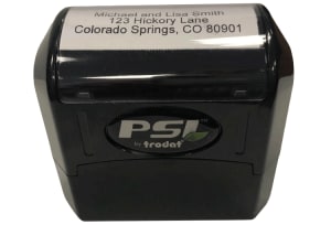 Large Pre-Inked Address Stamper – click to view product detail page