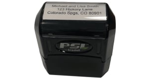 Small Pre-Inked Address Stamper – click to view product detail page