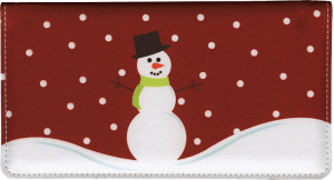 Snowman Fabric Checkbook Cover – click to view product detail page