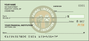 PETA Animal Liberation Checks – click to view product detail page