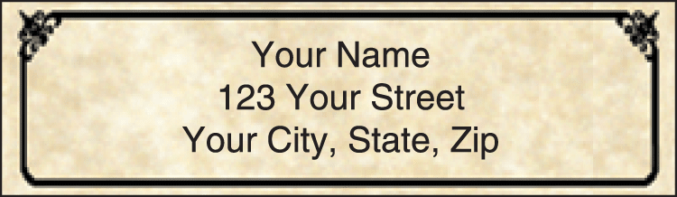 Antique Address Labels - click to view larger image