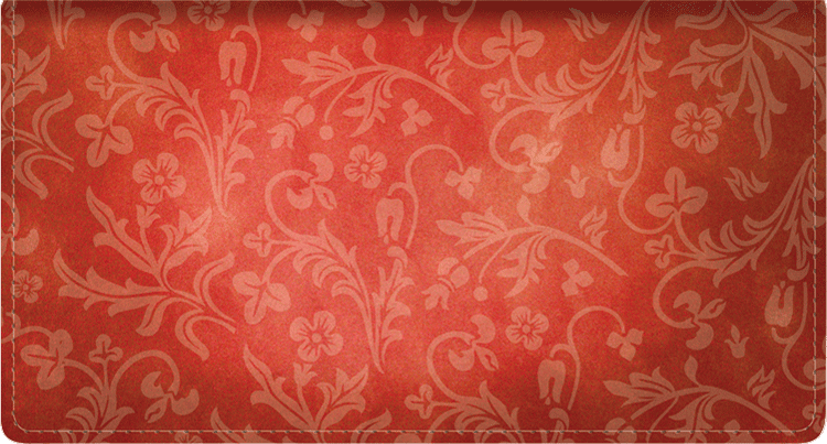Fresco Fabric Checkbook Cover