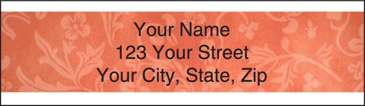 Enlarged view of fresco address labels