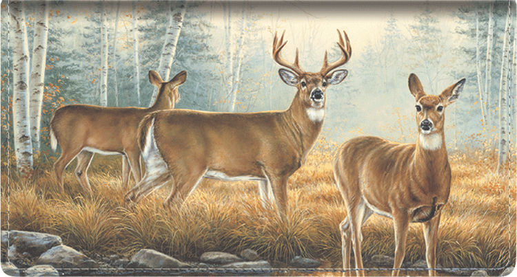 National Wildlife Federation Leather Checkbook Cover - click to view larger image