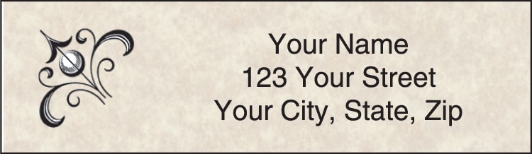 Parchment Address Labels