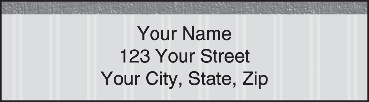 Pinstripe Address Labels