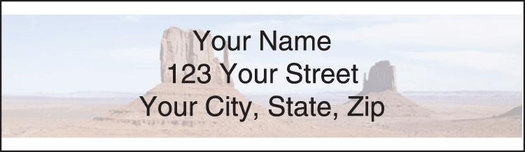 Scenic America Address Labels - click to view larger image