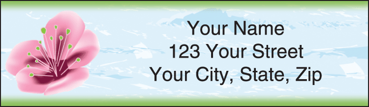 Zen Garden Address Labels