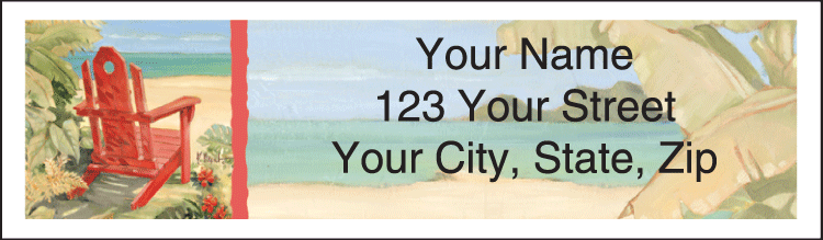 Shoreline View Address Labels