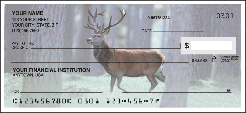 American Wildlife Duplicate Checks 1 Box