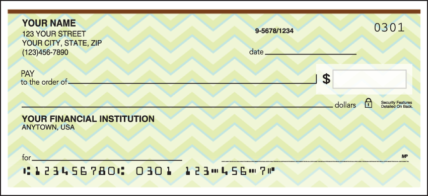 Chevron Checks - 1 box - Singles