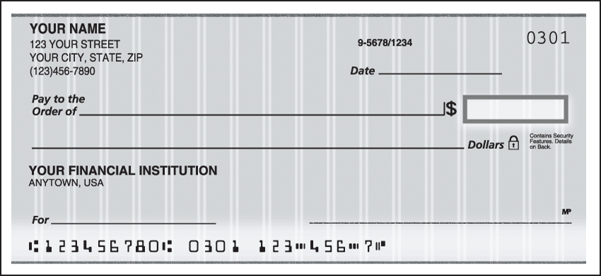 Pinstripe Checks - 1 box - Duplicates