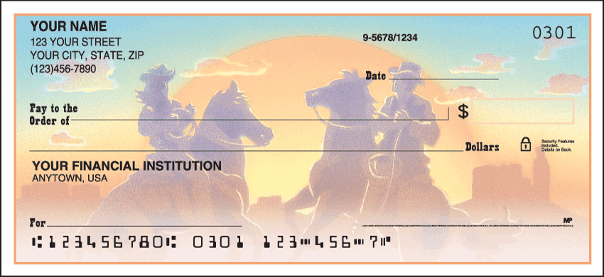 Western Country Checks - 1 box - Singles